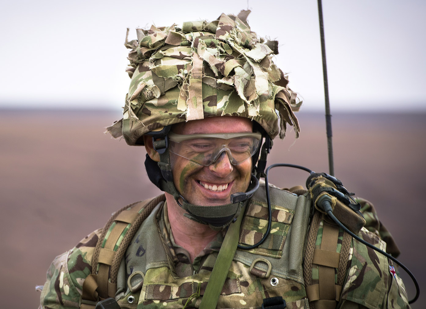 Soldier in uniform