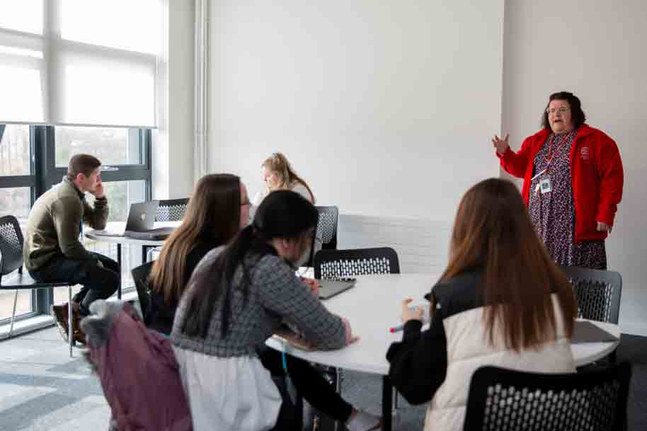 Business classroom