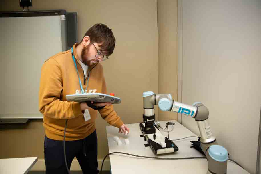 Using Robot arm