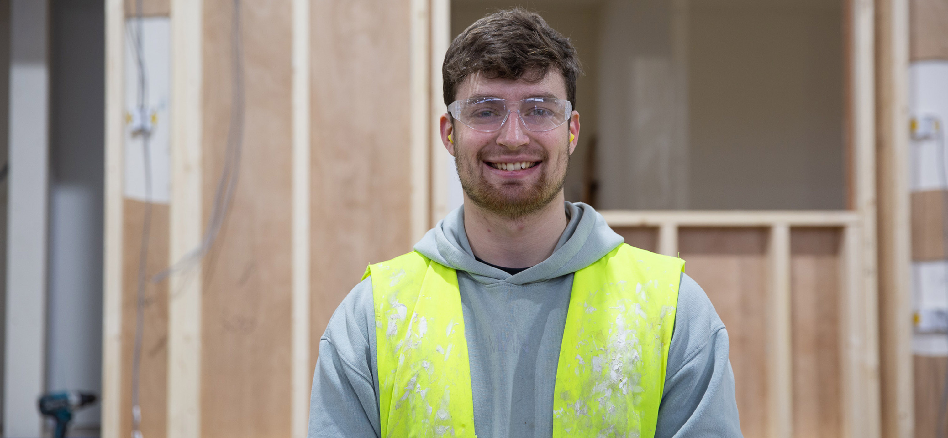 Employer smiling